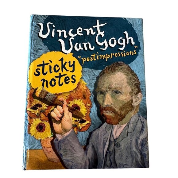 Vincent Van Gogh Sticky Notes Set Postimpressions Art Gift Office Stationery - Picture 1 of 8